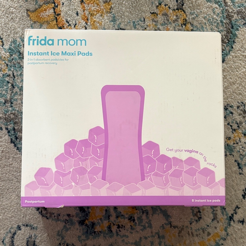 Frida Mom Instant Ice Maxi Pads - Purple